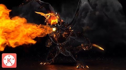HOW TO MAKE FLAME DEMON FIRE LOGO INTRO IN KINEMASTER | GAMING INTRO | HARSH EDITZ