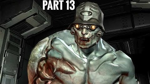 Doom 3: BFG Edition Part 13 Walkthough Monorail: Auto Turret Gun