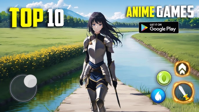 TOP 10 BEST ANIME GAMES FOR ANDROID 2022