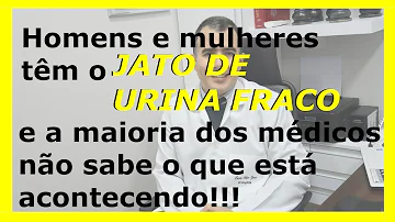 O que fazer para melhorar o jato Urinario?