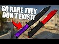 These CS:GO Knives are SO RARE they've NEVER BEEN UNBOXED!! | TDM_Heyzeus