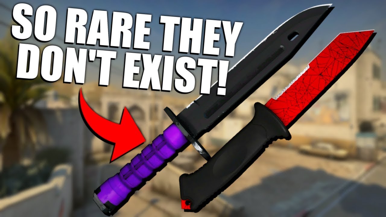 These CSGO Knives are SO RARE they've NEVER BEEN UNBOXED!! TDM