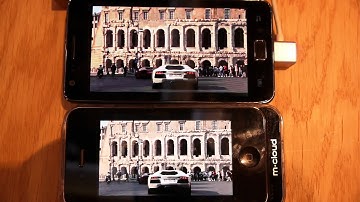 iPhone 4 vs Galaxy S2 video play comparison