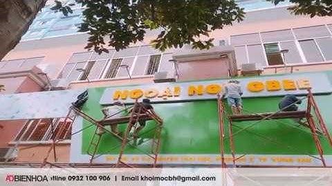 Thi công bảng hiệu alu tại Vũng Tàu