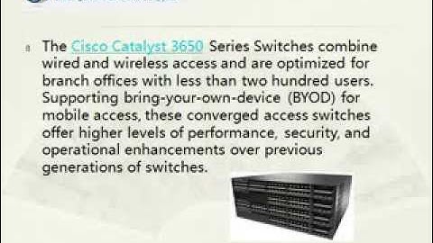 Wonderful Cisco Catalyst Layer 3 3650 Switch
