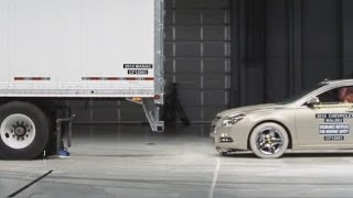 Trailer underride bar crash tests