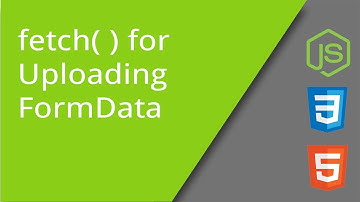 Sending AJAX Form Data to the Server with fetch