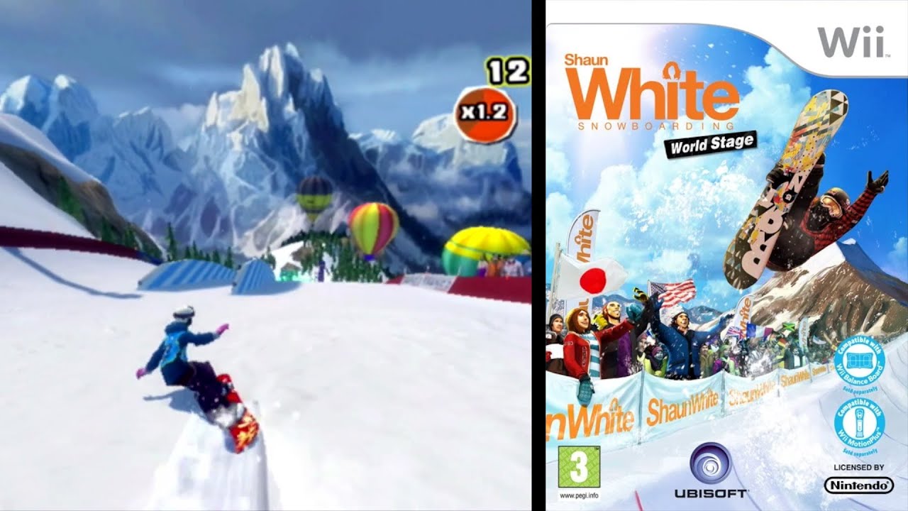 Shaun White Snowboarding: World Stage, Wii, Games