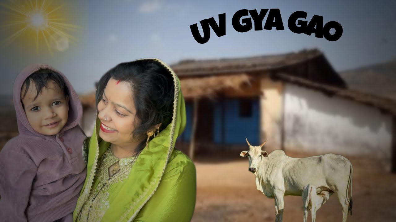 Itne Saalon Baad Gaon Gaye Papa Ji Ke Saath 😍 | Full Story || uvsagarvlogs 
