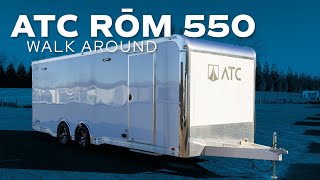 2024 ATC ROM 550 24ft. Aluminum Enclosed Car Trailer by Trailers of the East Coast 295 views 3 months ago 1 minute, 44 seconds