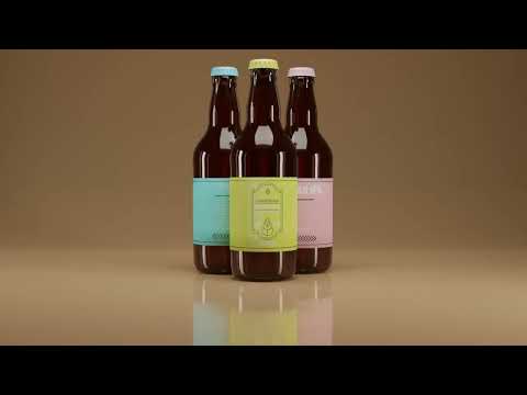 3D Beer Bottle