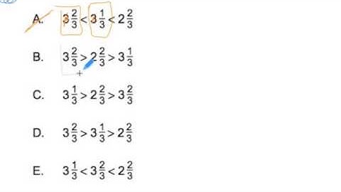 CBEST MATH #36 ~ Inequalities 1 ~ GOHmath.com