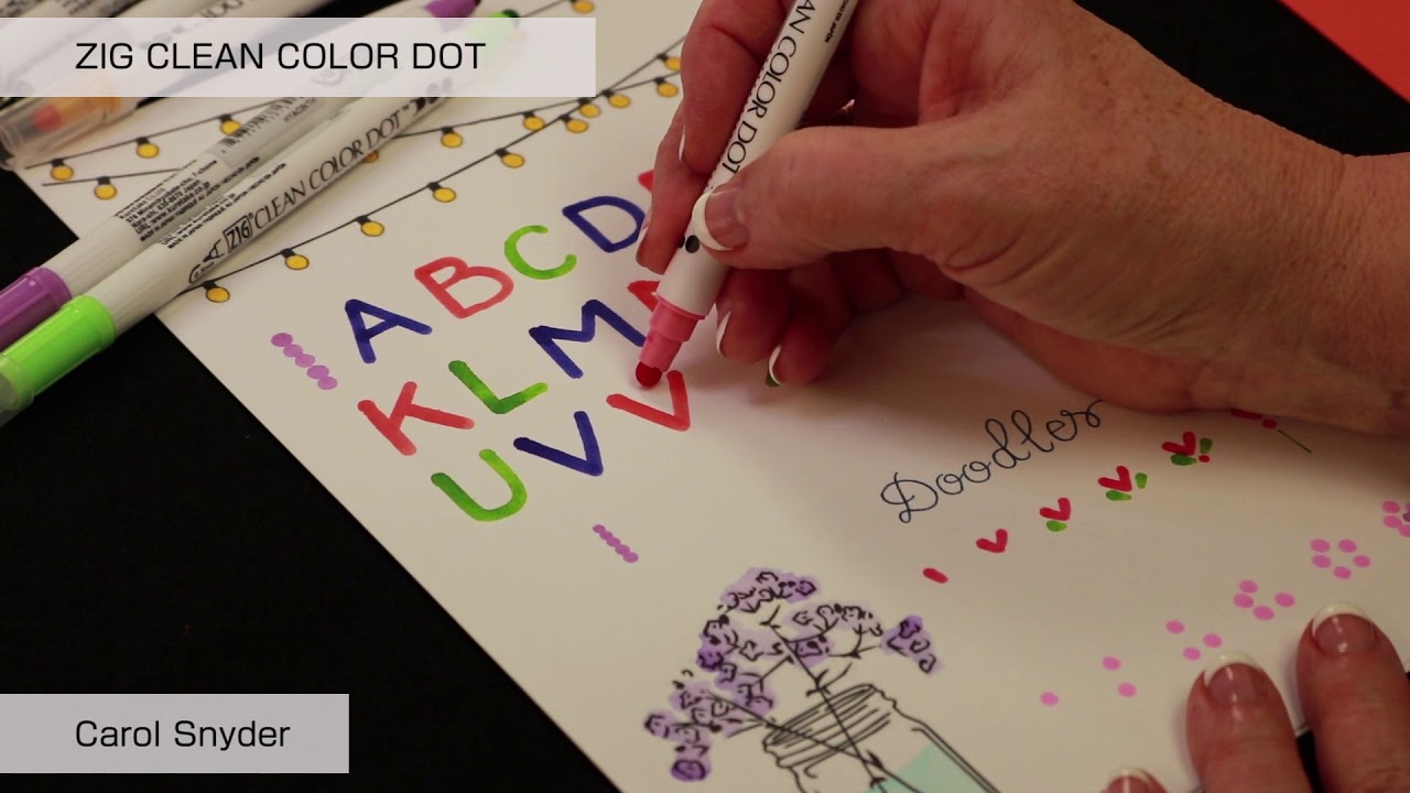 5 Ways I Use Zig Clean Color Dot Markers in my A5 Planner 