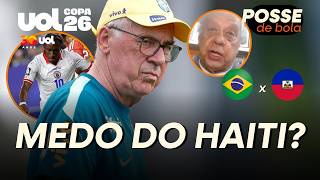 ANCELOTTI É O PRINCIPAL RESPONSÁVEL PELO EMPATE DO BRASIL; COMEÇO A FICAR COM MEDO DO HAITI |TRAJANO