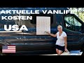 Was sind unsere aktuellen Vanlife Kosten in den USA?