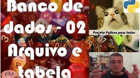 Módulo 11 - Aula 2: Criando banco de dados, arquivo e tabela SQLite3