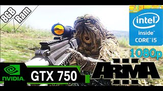 Arma 3 king of the hill sniper GM6 Lynx - i5 4590 - 8GB RAM - GTX 750| 1080p