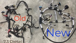 7.3 Powerstroke engine harness replacement and modification