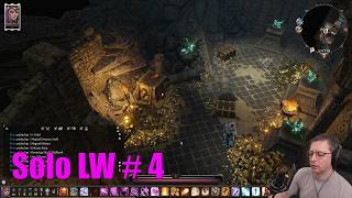 DOS2 solo - tactician - day 4 - Vault of Braccus Rex, Save Gareth, Deep-dweller