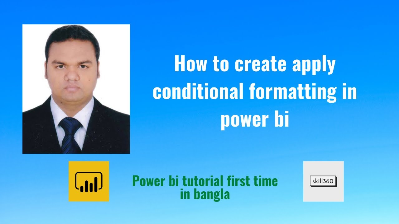 How to apply conditional formatting in power bi I Power bi tutorial for ...