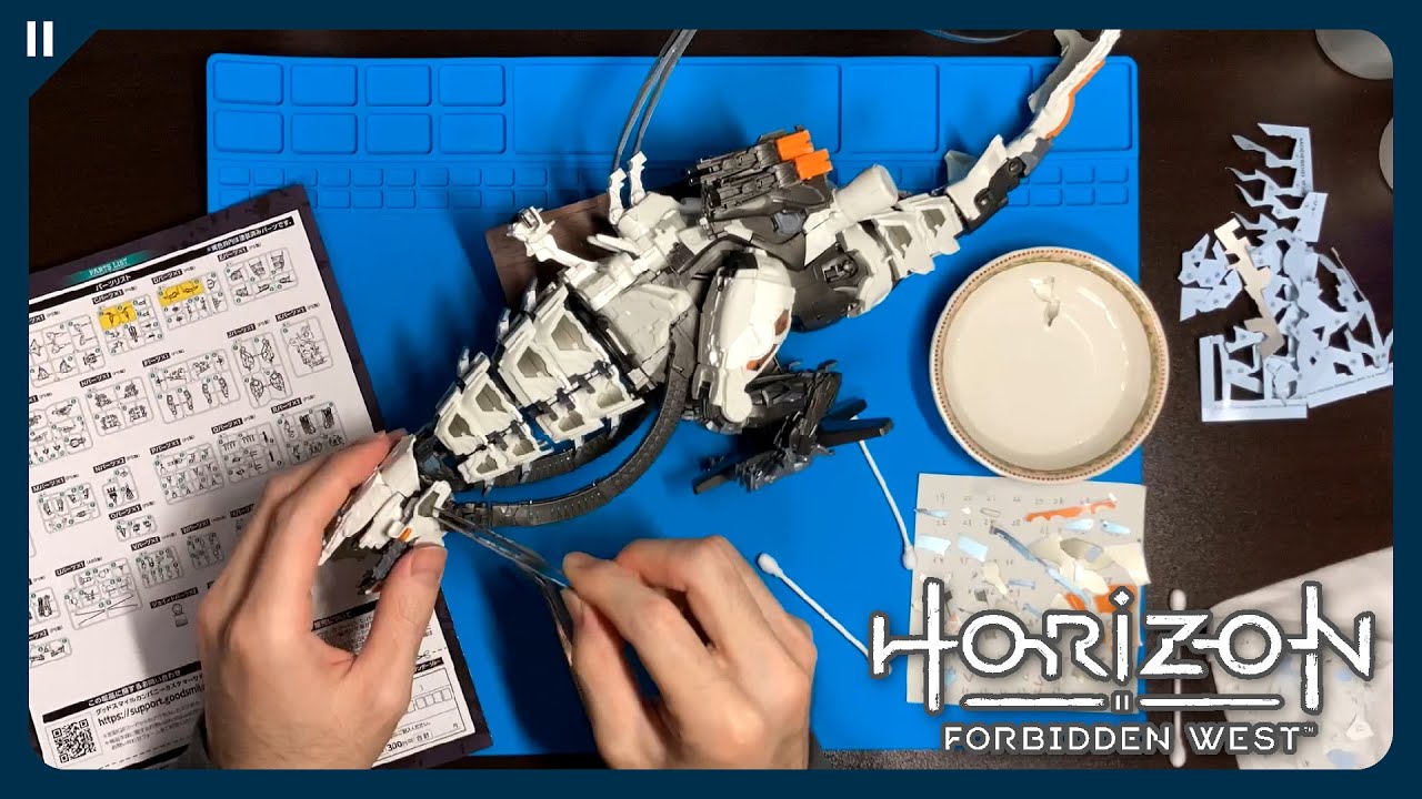 サンダージョーのプラモデルを組み立ててみた【Horizon Forbidden West】