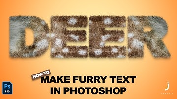 How to Create an Animal Fur Text Effect in @Adobe Photoshop
