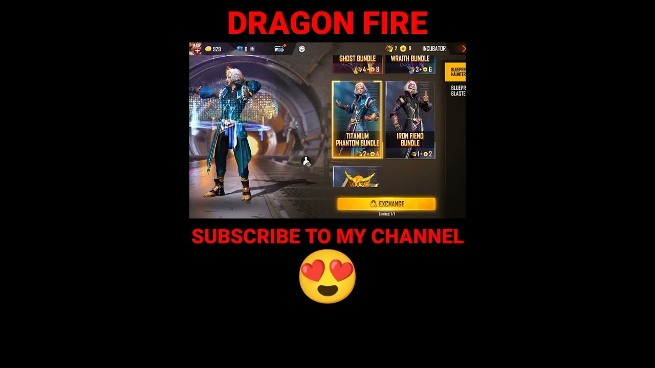 Unlocking Titanium Phantom Bundle Free Fire 