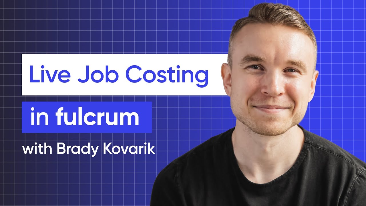 How to See Live Job Costs and Track Production in Fulcrum
