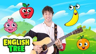 funny food faces song english tree