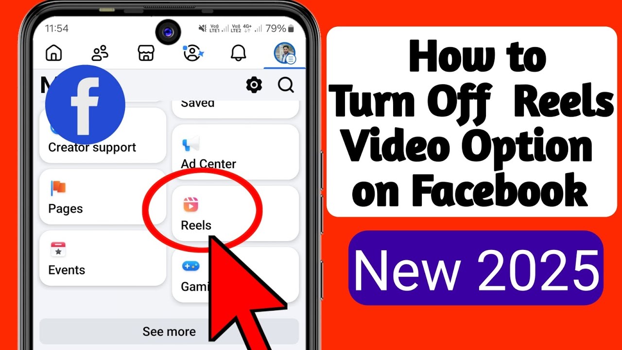 How to Turn Off Reels Video Option on Facebook - 2025 (New Update) Hide ...