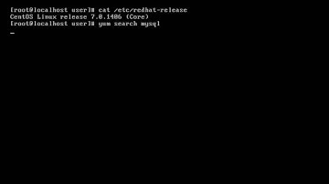 CentOS 7 comes with MariaDB as the new MySQL