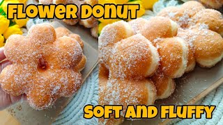 Fluffy Flower Donut Recipe!