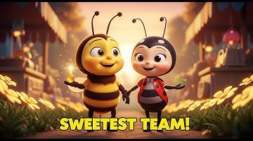 # 🌼 Bij & Lieveheersbeestje: De Honingzaadjes | Gemaakt met AutoVeos