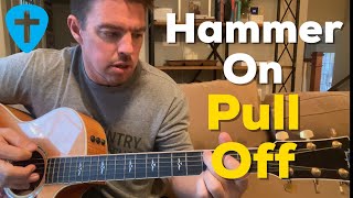 Hammer On vs. Pull Off | Beginner Guitar Tips