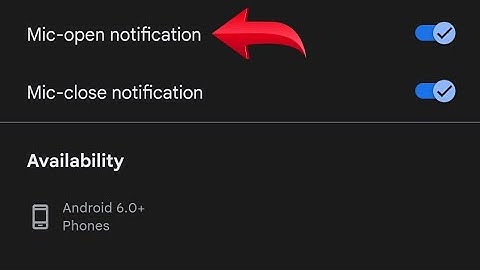 Google mein mic open notification on off kaise kare,How to turn on off mic open notification in Goog