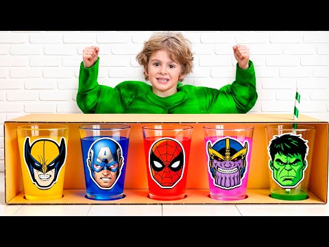 Superhero and police adventures for kids