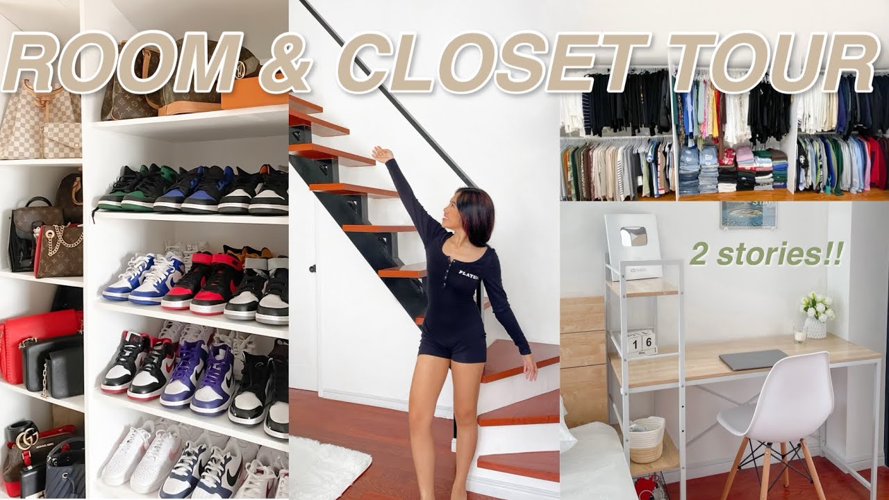 TWO-STORY ROOM & CLOSET TOUR