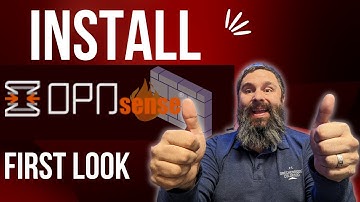 Fresh Install and First Look at OPNsense firewall -- Learn OPNSense Part 1