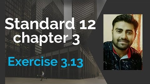 NCERT Physics class 12 chapter 3 EXERCISE 3.13 #physicsuniversewithjaiminshah