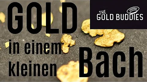 Wo liegt das Gold im Bach?