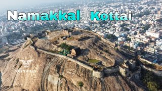 Namakkal Fort, The most Beautiful Eagle view, drone shot