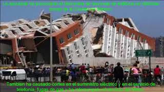 temblor en mexico hoy 19 de septiembre  2017 (video parte 3)