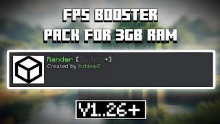 Render [Setting+] resource pack for MCPE 1.21+ | NO LAG + SMOOTH GAMEPLAY