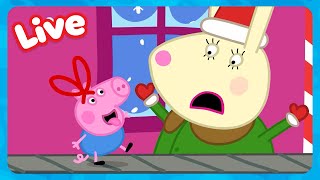 Live Christmas With George Pig Winter Holiday Fun Peppa Pig Full Episodes Kids Cartoons