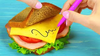 11 ASTUCES POUR CACHER LA NOURRITURE À MANGER EN CLASSE / BLAGUES A FAIRE EN COURS