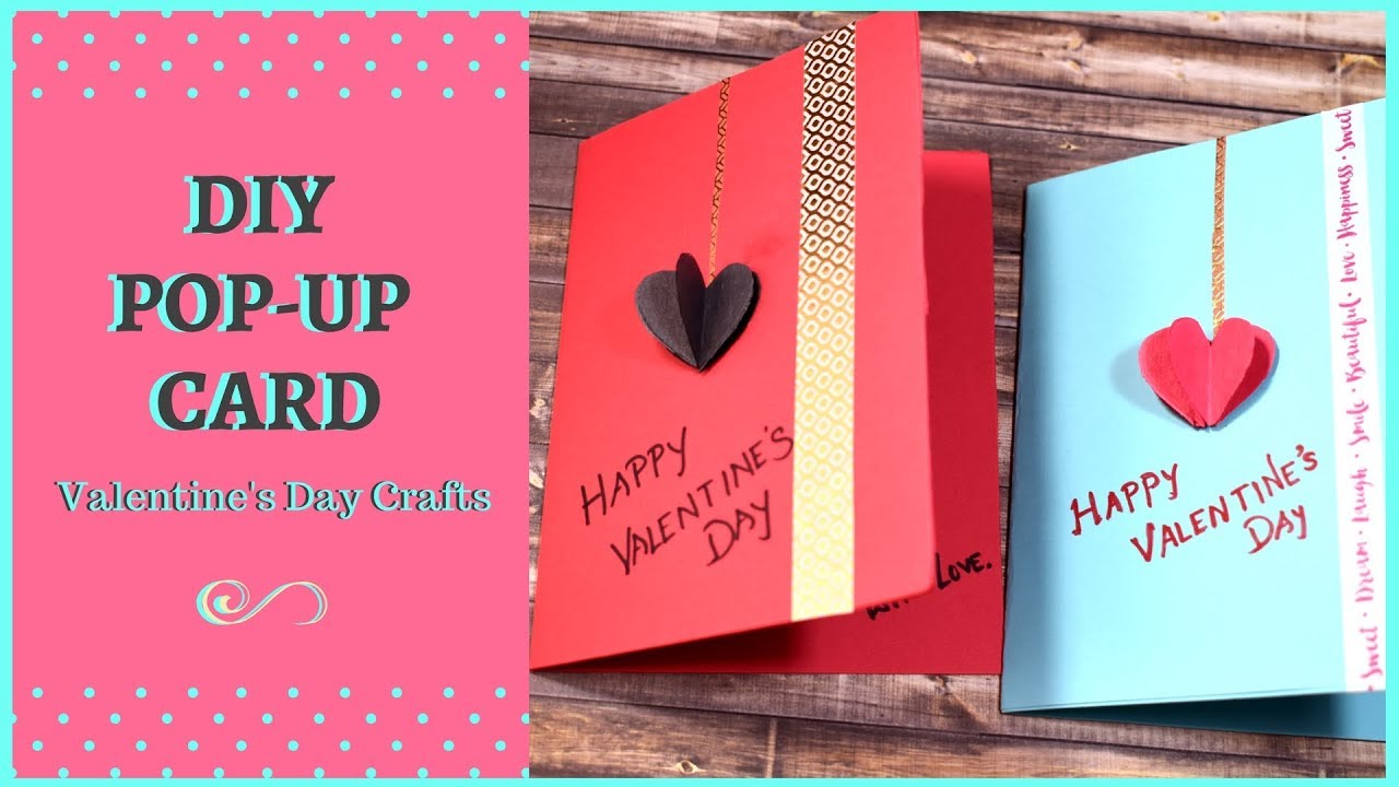 How To Make A DIY Pop-up Valentine Card