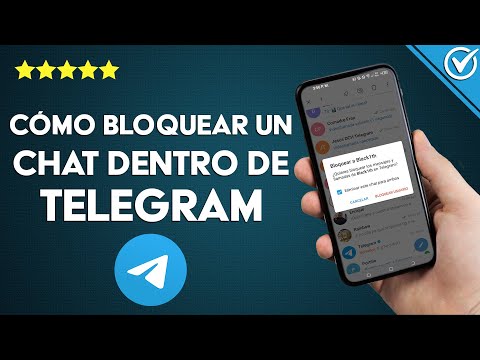 ¿Cómo bloquear un chat dentro de TELEGRAM? - Configurar tu privacidad