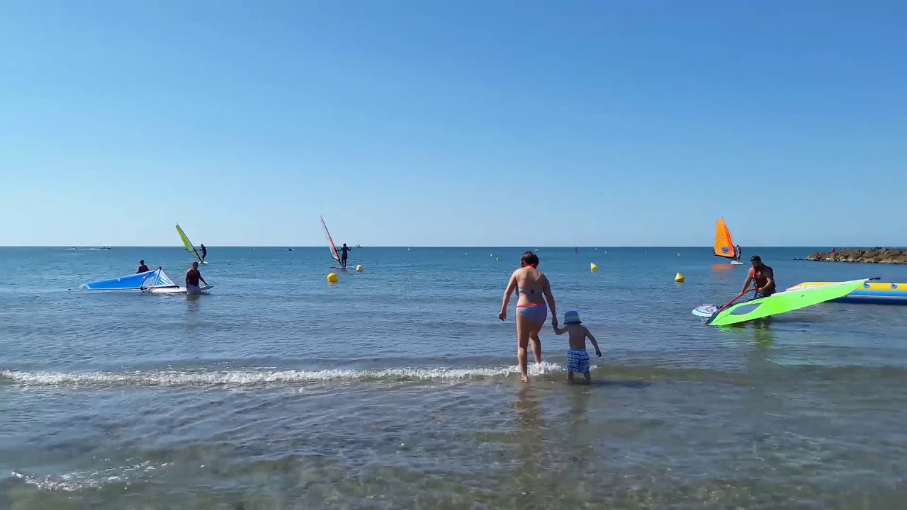 La Mer Méditerranée à Vias Plage