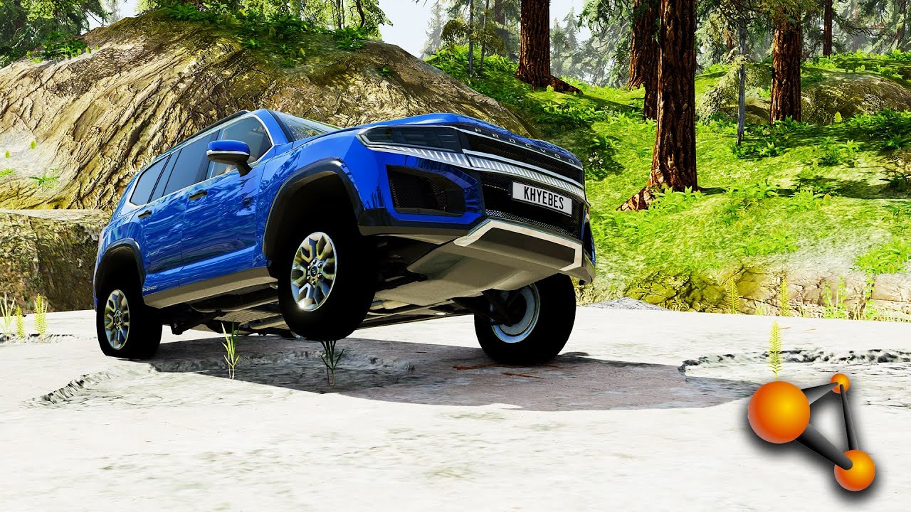 HARD SUSPENSION TEST BeamNG.drive YouTube