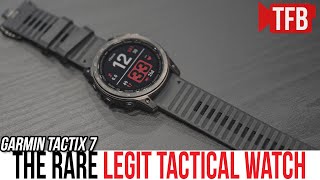 The Rare, No-Bullshit Tactical Watch: The Garmin Tactix 7